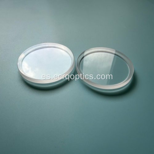 Vidrio óptico Cristal MgF2, ventana de fluoruro de magnesio